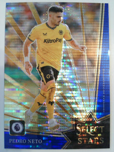 2023-24 Panini Select Premier League - Select Stars Blue Pulsar Pedro Neto #25