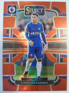 2023-24 Panini Select Premier League - Red Soccer Enzo Fernandez #35