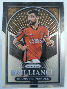 2023-24 Panini Prizm Premier League Soccer Brilliance Bruno Fernandes #23