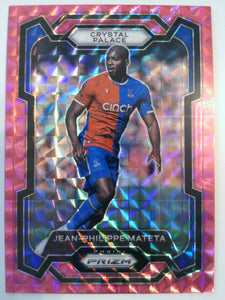 2023-24 Panini Prizm Premier League Soccer Pink Mosaic Jean-Philippe Mateta #171