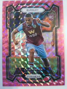 2023-24 Panini Prizm Premier League Soccer Pink Mosaic Lyle Foster #275 Rookie