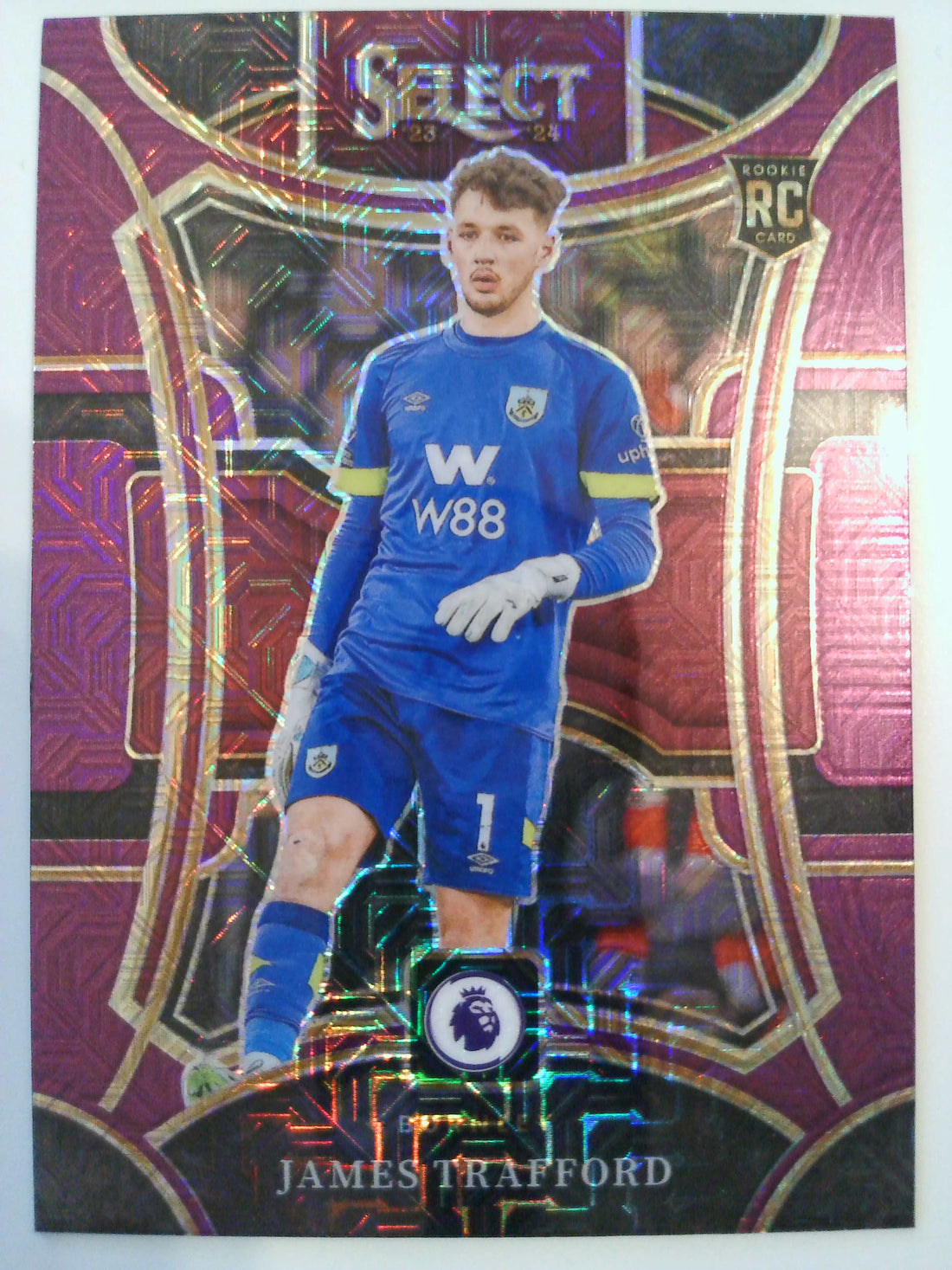 2023-24 Panini Select Premier League Purple Mojo James Trafford #129