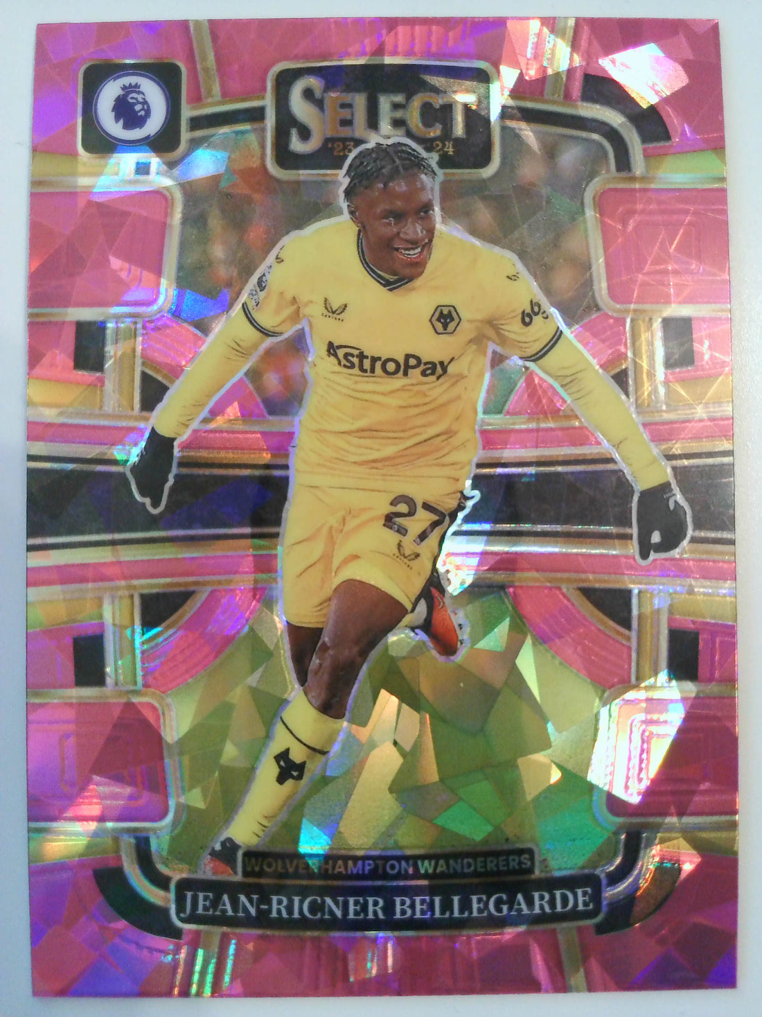 2023-24 Panini Select Premier League - Pink Ice Jean-Ricner Bellegarde #99