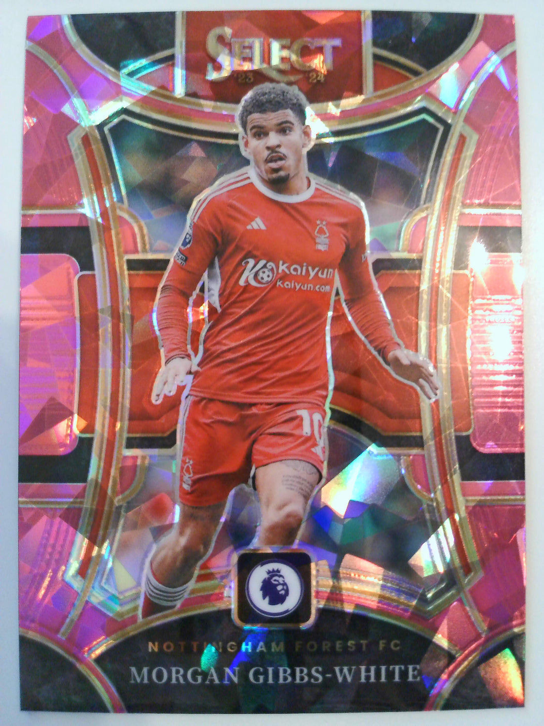 2023-24 Panini Select Premier League - Pink Ice Soccer Morgan Gibbs-White #176