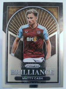 2023-24 Panini Prizm Premier League Soccer Brilliance Matty Cash #7