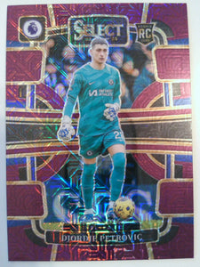 2024-25 Panini Select Premier League Soccer Purple Mojo Djordje Petrovic #34