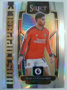 2023-24 Panini Select Premier League - Unstoppable Soccer Marcus Rashford #14