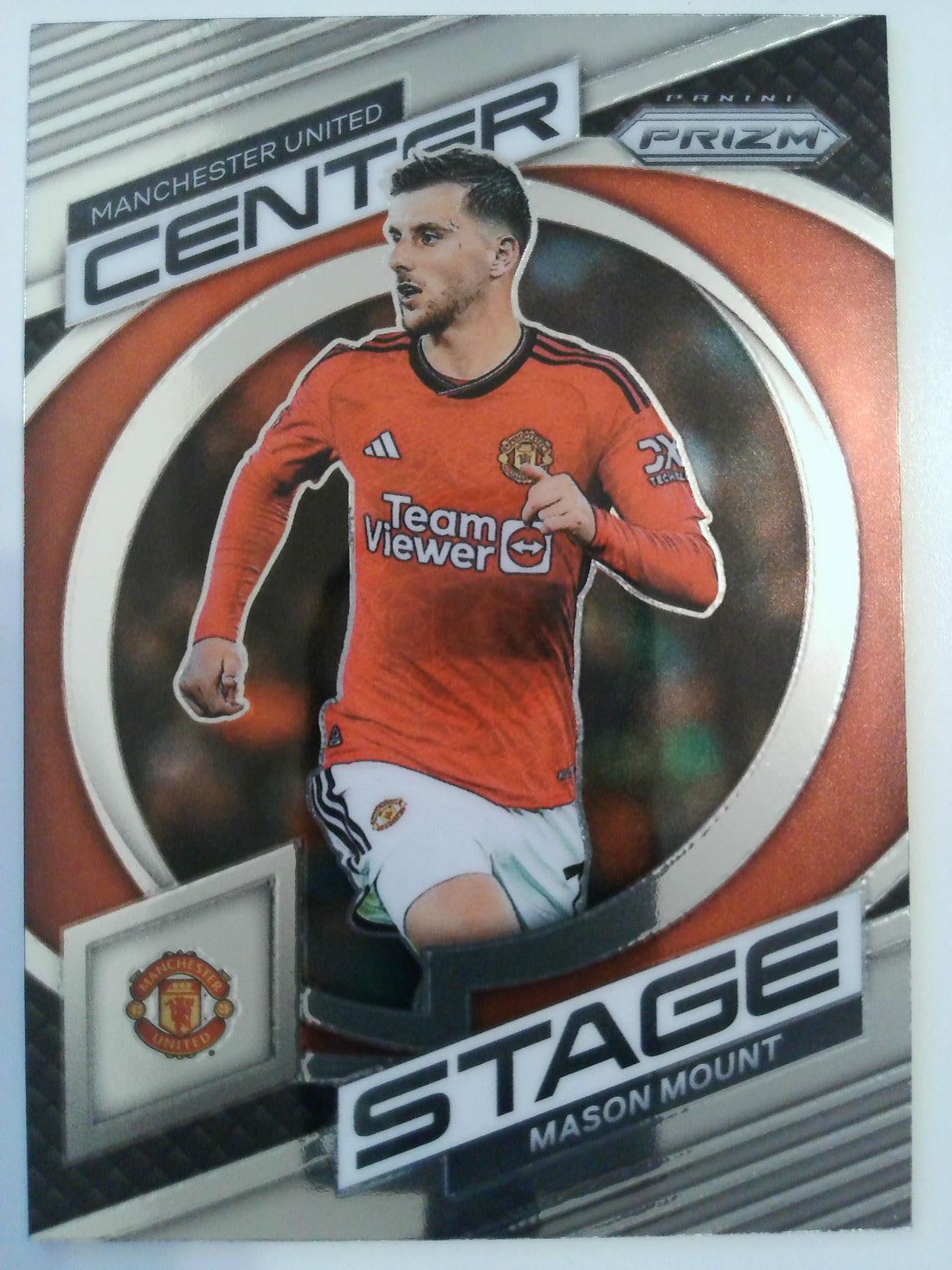 2023-24 Panini Prizm Premier League Soccer Center Stage Mason Mount #3
