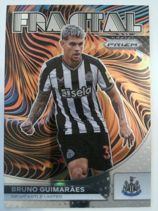 2023-24 Panini Prizm Premier League Soccer Fractal Bruno Guimaraes #4