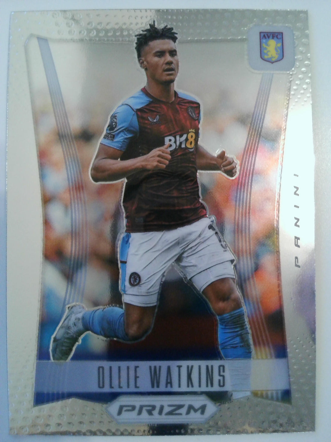 2023-24 Panini Prizm Premier League Prizm Flashback 2012 Silver Ollie Watkins #7