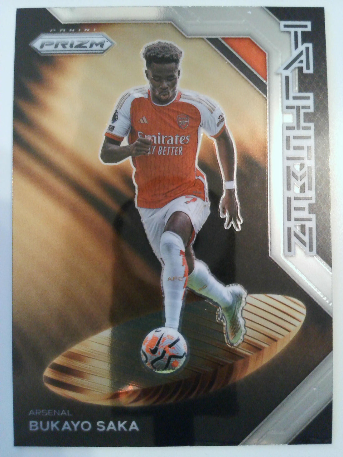2023-24 Panini Prizm Premier League Soccer Talismen Bukayo Saka #2