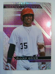 2022 Upper Deck Goodwin Champions Pink Traxx 174/299 Elijah Green #GP-EG