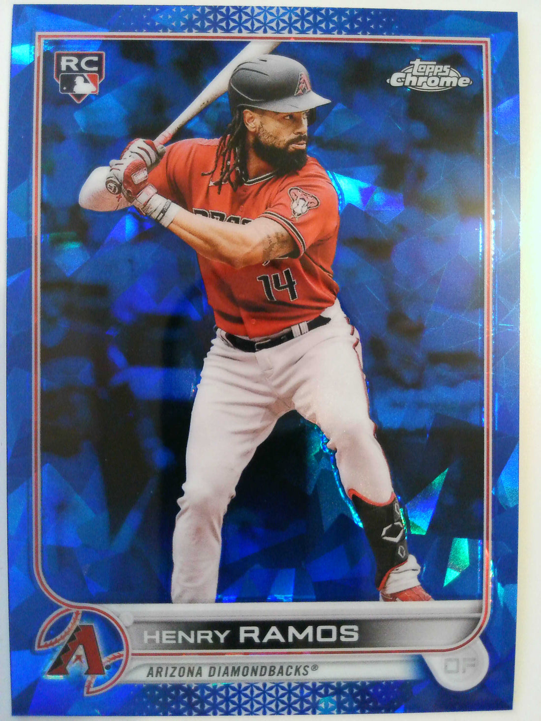 2022 Topps Chrome Sapphire Edition Baseball Henry Ramos #455 Rookie