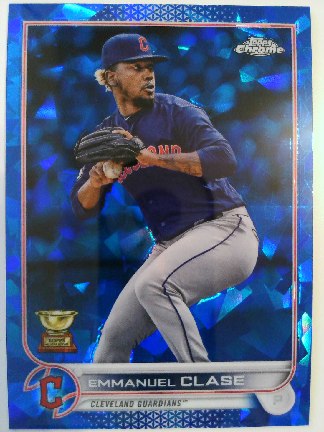 2022 Topps Chrome Sapphire Edition Baseball Emmanuel Clase #190