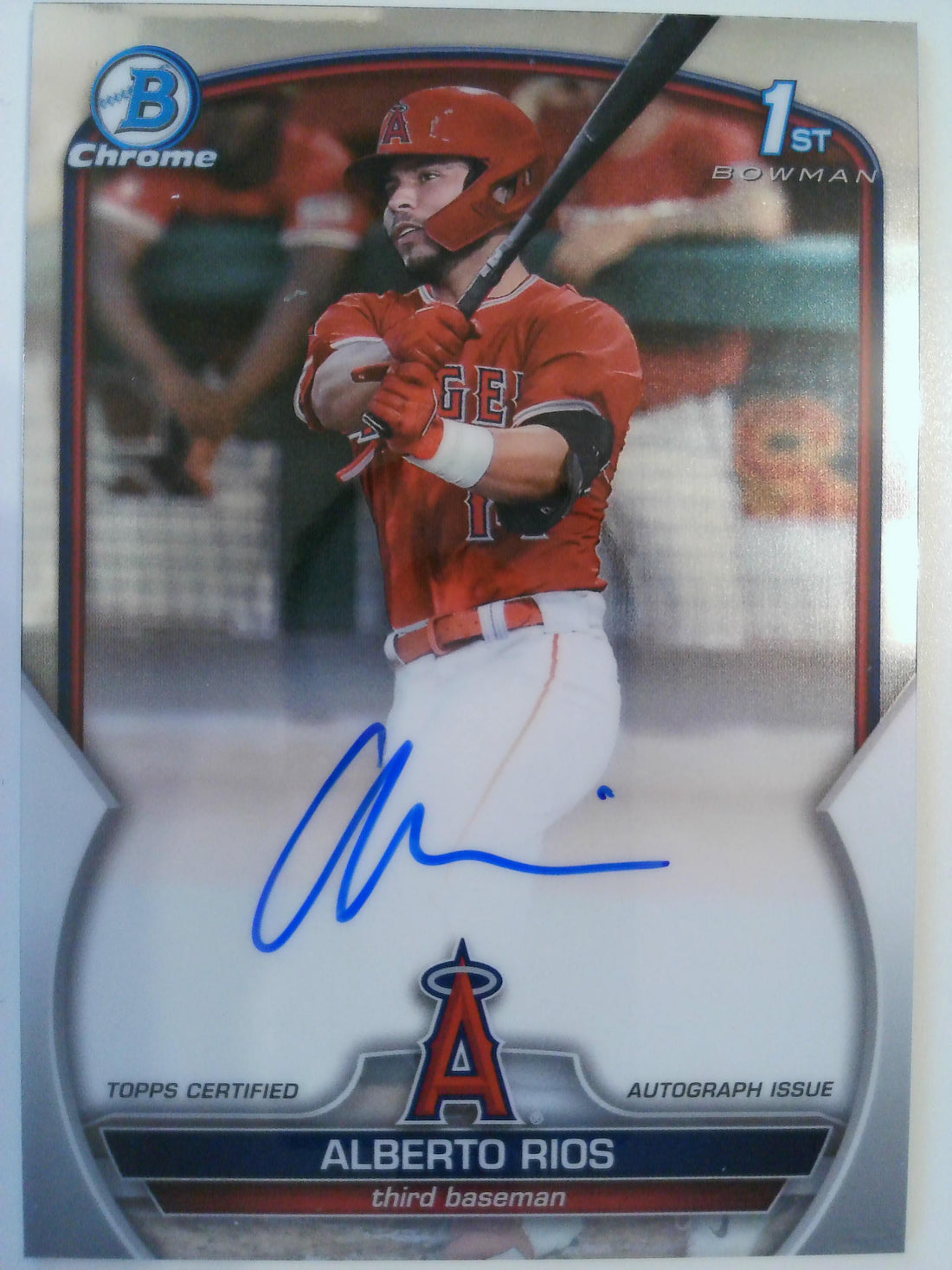 2023 Bowman Draft Baseball Chrome Prospect Autographs Alberto Rios #CDA-AR