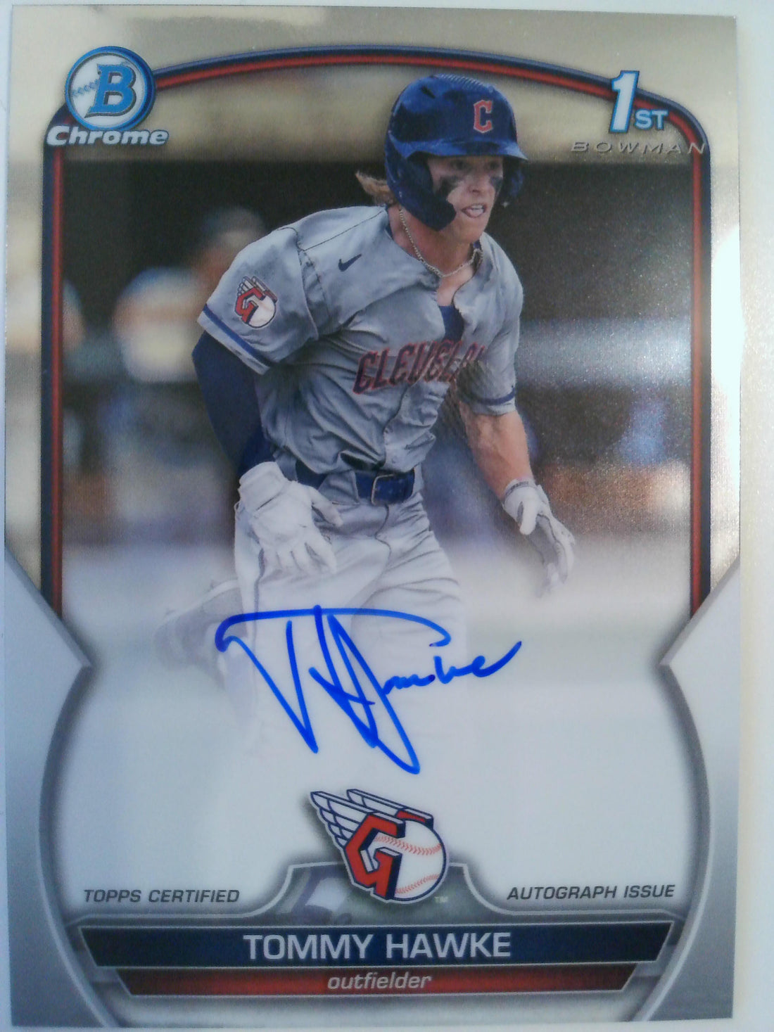 2023 Bowman Draft Baseball Chrome Prospect Autographs Tommy Hawke #CDA-THA