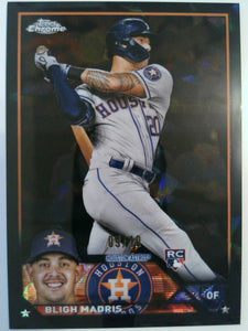 2023 Chrome Update Sapphire Edition Black 09/10 Bligh Madris #USCS9 Rookie