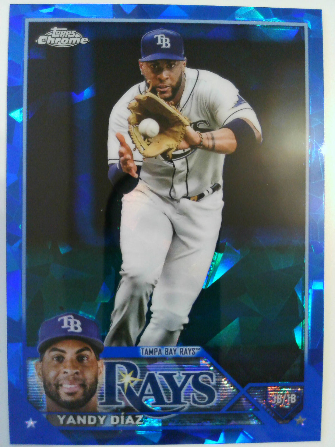 2023 Topps Chrome Sapphire Edition Baseball Yandy Díaz #227