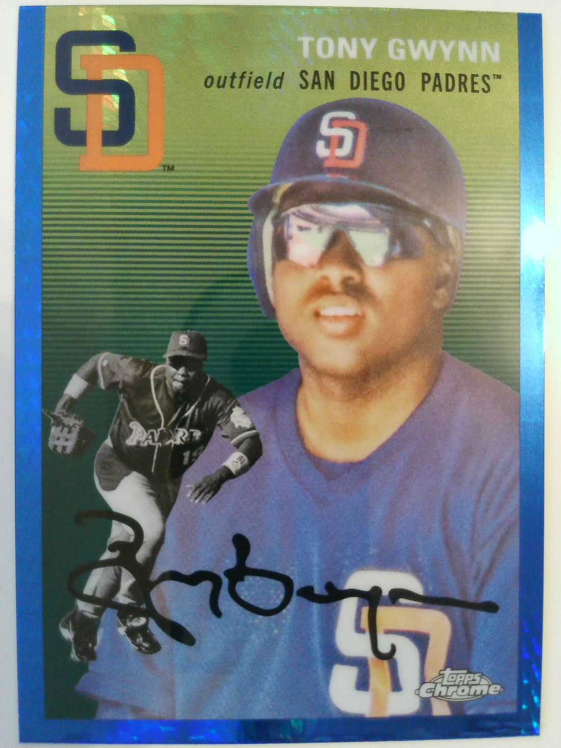 2023 Topps Chrome Platinum Anniversary Blue Prism Refractors Tony Gwynn #442