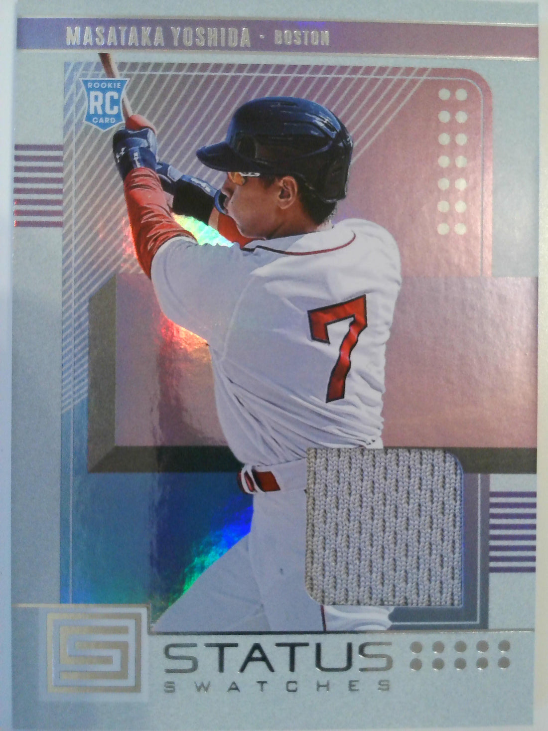 2023 Panini Chronicles - Status Swatches Baseball Masataka Yoshida #SS-MY