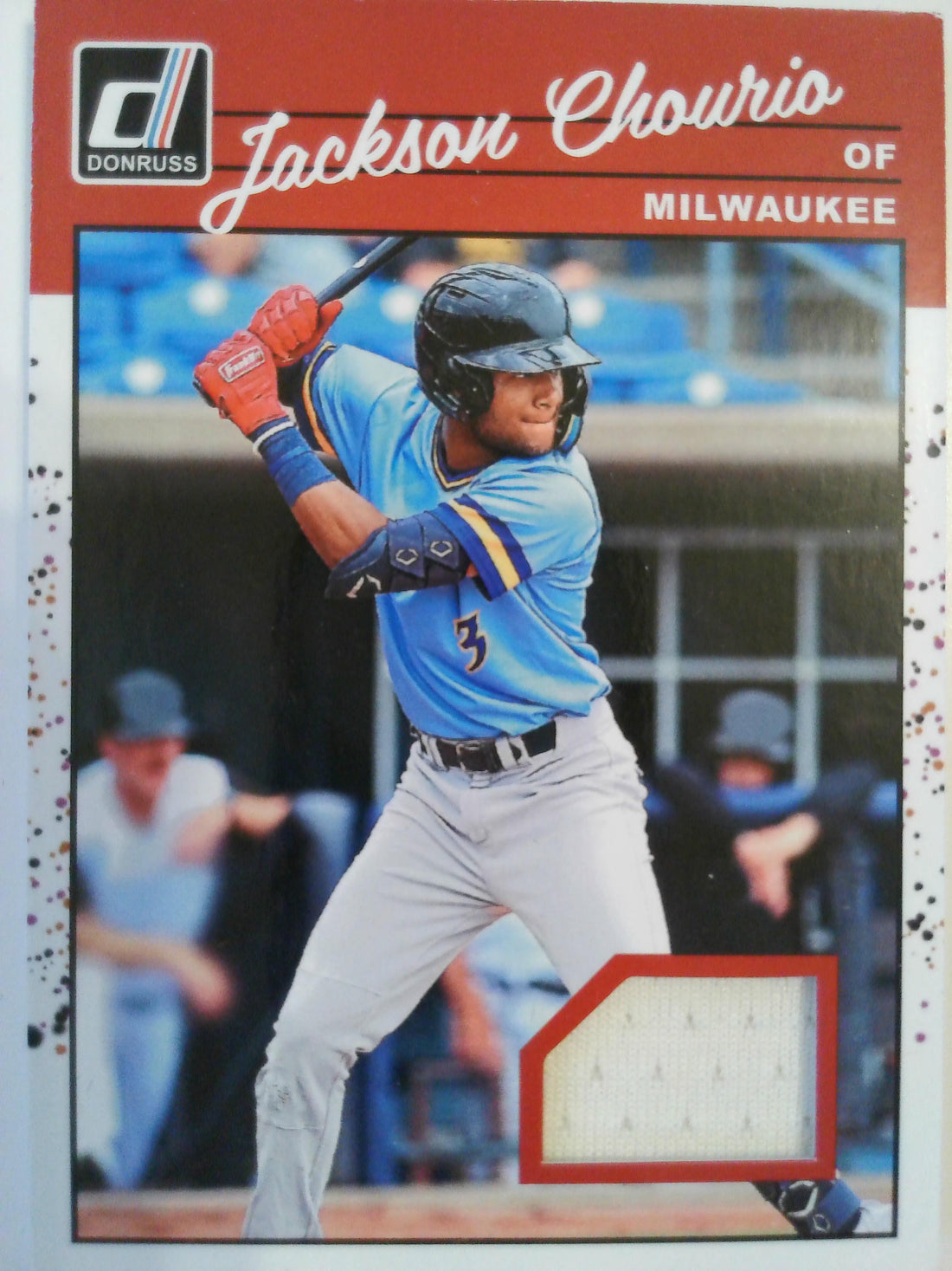 2023 Donruss - Retro 1990 Materials Baseball Jackson Chourio #90M-JN