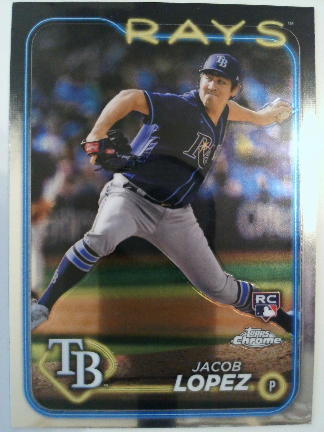 2024 Topps Chrome Baseball Jacob Lopez #225 Rookie