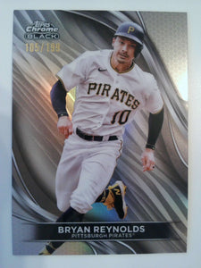 2024 Topps Chrome Black Baseball Refractors 105/199 Bryan Reynolds #13