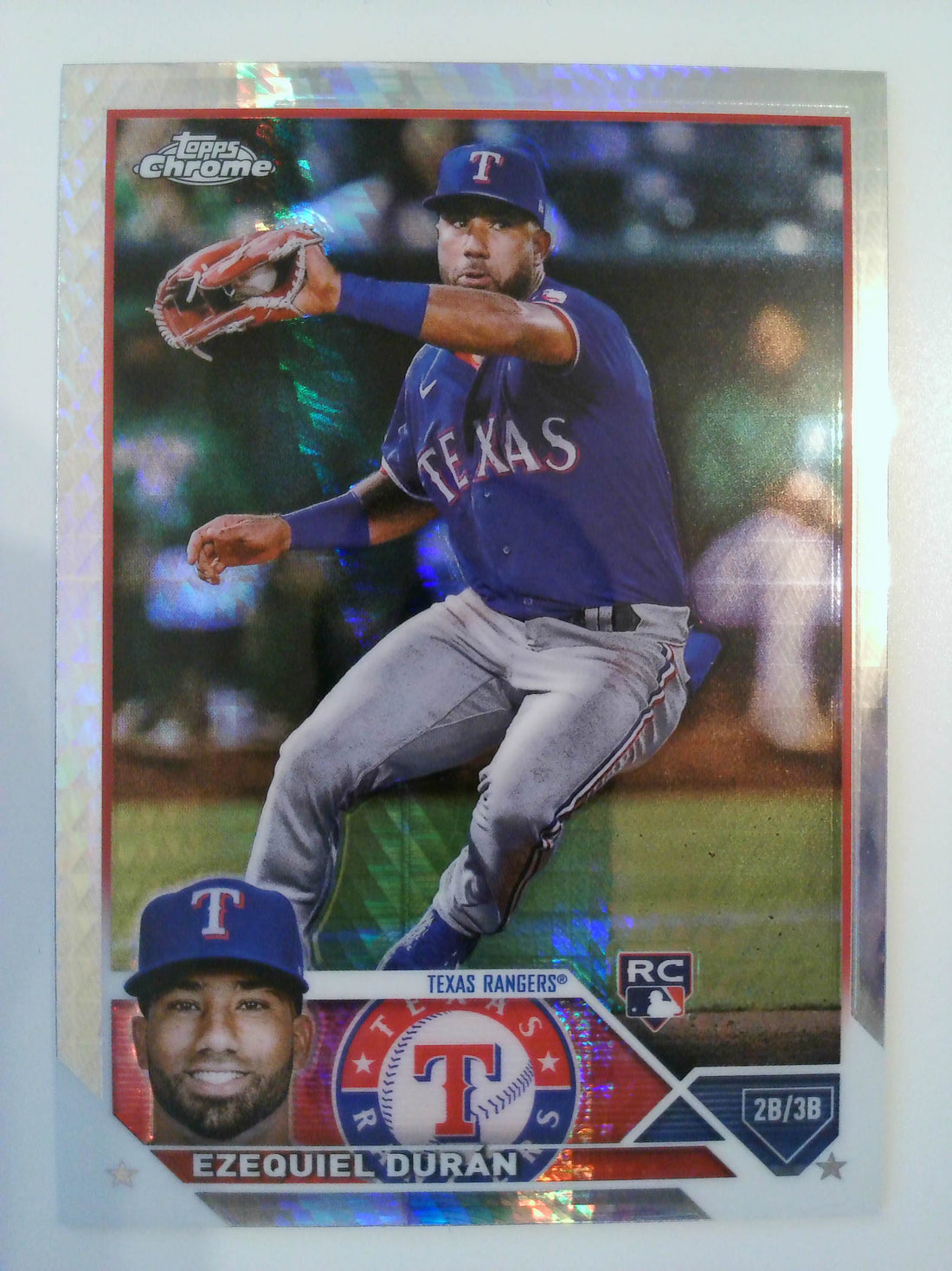 2023 Topps Chrome Baseball Prism Refractors Ezequiel Durán #36
