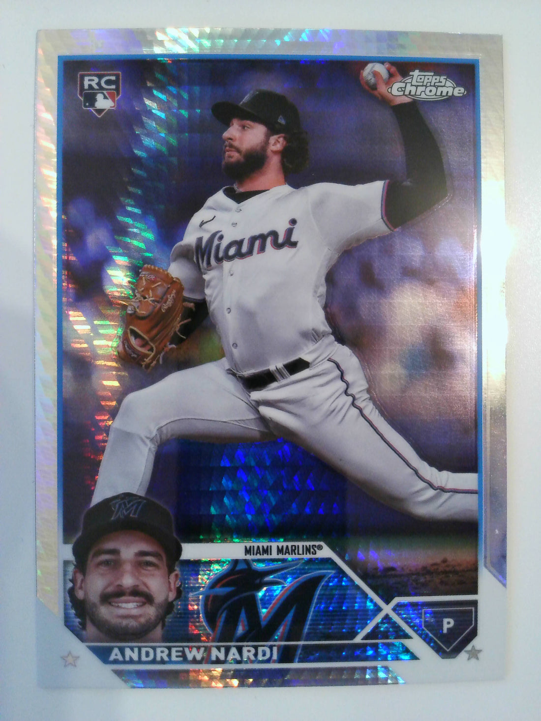 2023 Topps Chrome Update Baseball Prism Andrew Nardi #USC55 Rookie