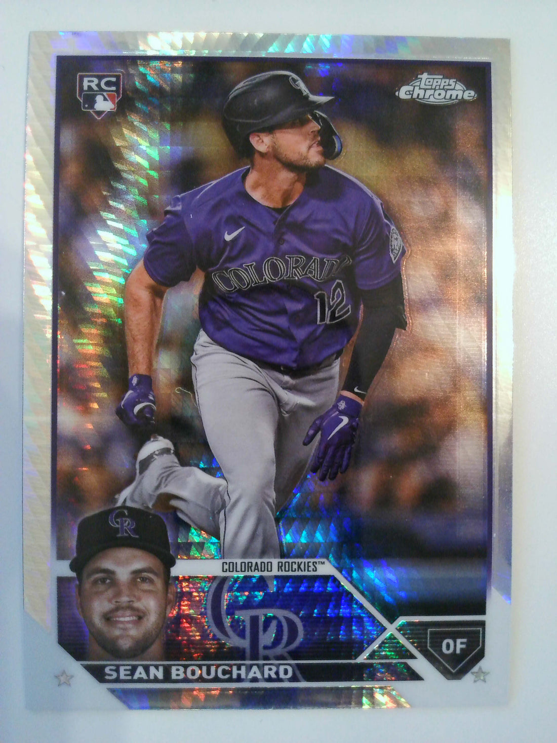 2023 Topps Chrome Update Baseball Prism Sean Bouchard #USC213 Rookie