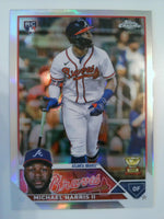 2023 Topps Chrome Baseball Refractors Michael Harris II #79