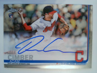 2019 Topps Chrome Baseball Rookie Autographs Adam Cimber #RA-AC