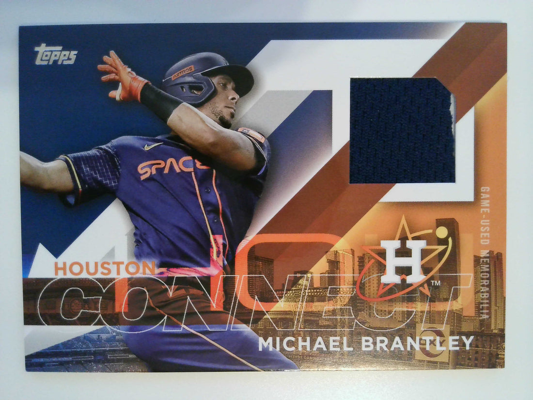 2024 Topps City Connect Swatch Collection Relics Michael Brantley #CC2-MB