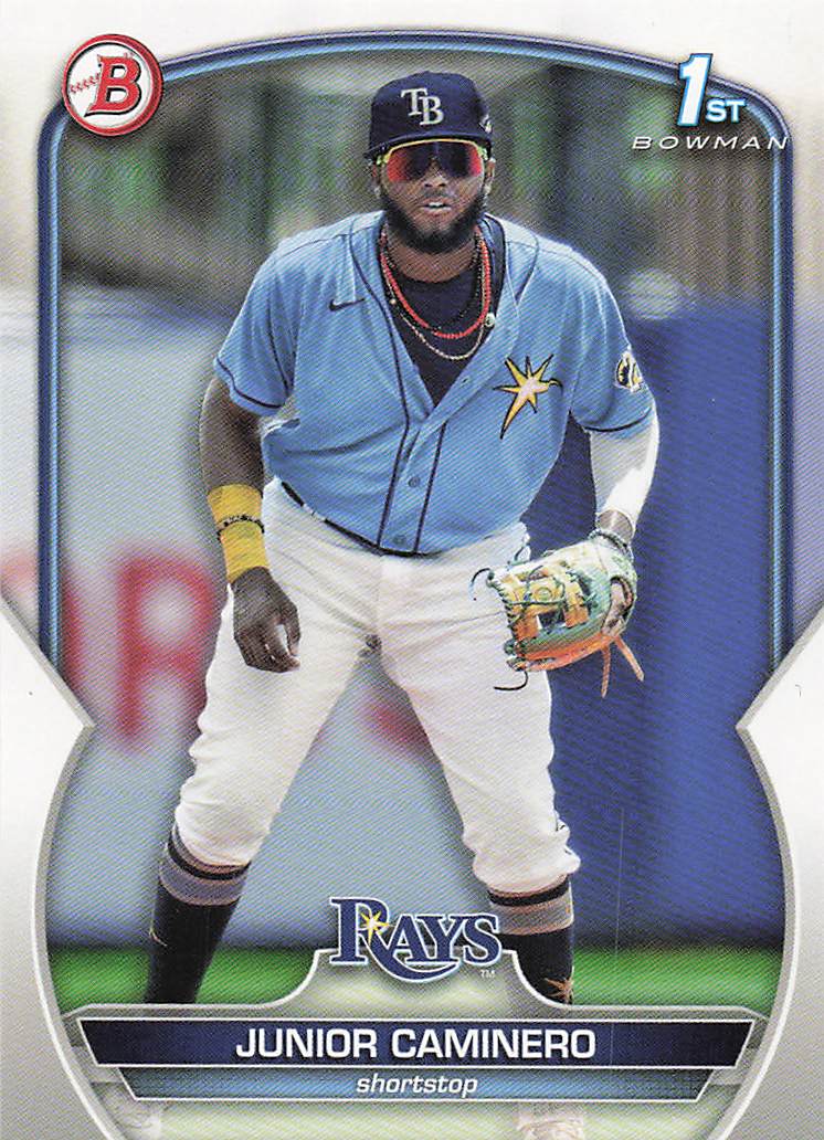 2023 Bowman Baseball Prospects Junior Caminero #BP-61