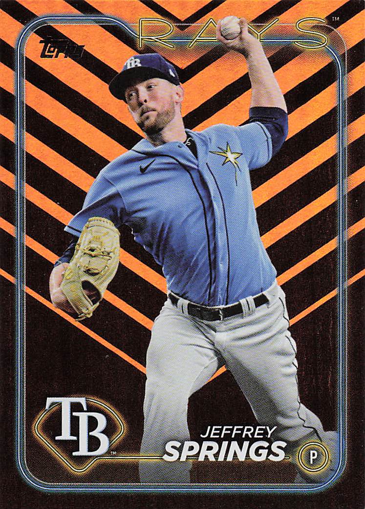 2024 Topps Update Baseball Holiday Jeffrey Springs #US74