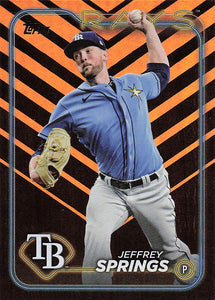 2024 Topps Update Baseball Holiday Jeffrey Springs #US74