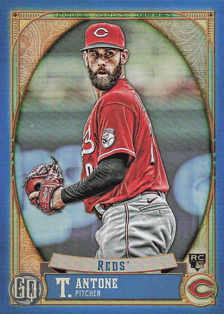 2021 Topps Gypsy Queen Baseball Blue 088/150 Tejay Antone #286 Rookie