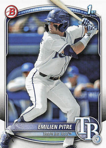 2025 Bowman Baseball Prospects Émilien Pitre #BP-83