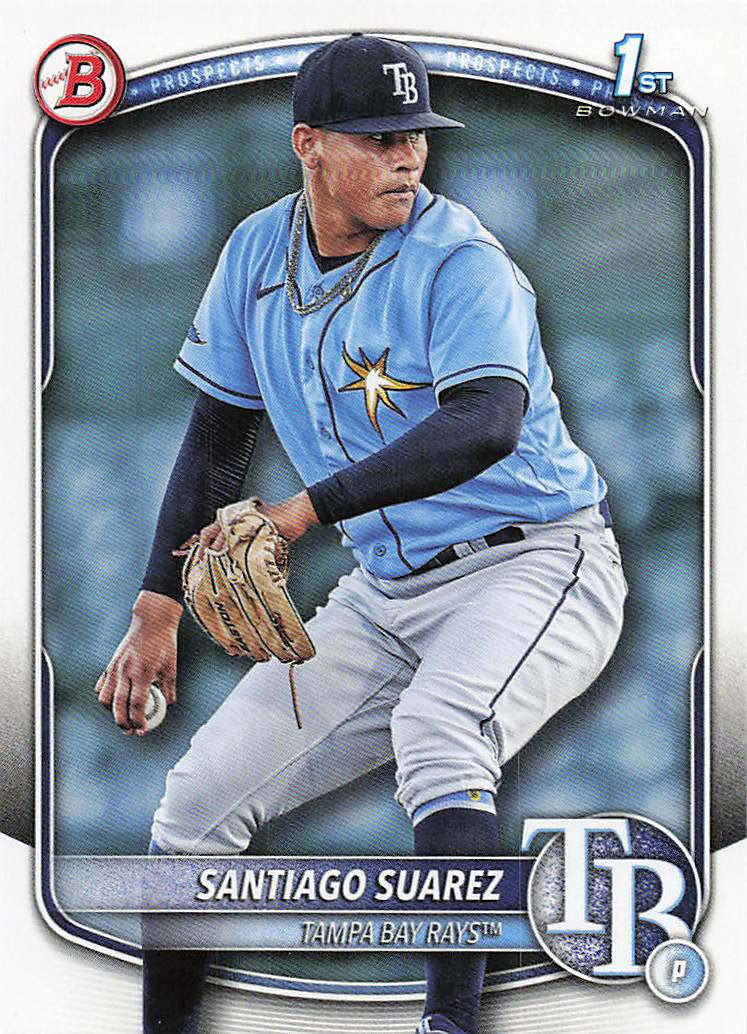 2025 Bowman Baseball Prospects Santiago Suarez #BP-142