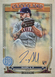 2020 Topps Gypsy Queen Baseball Autographs GQ Logo Swap Logan Allen #GQA-LA