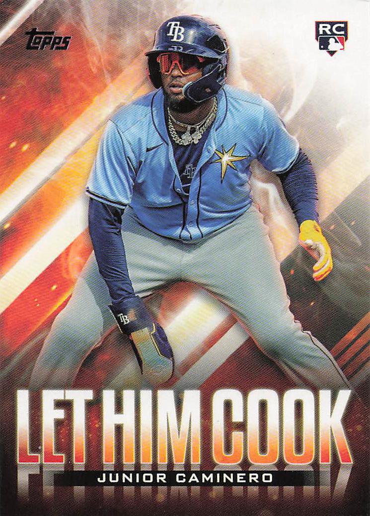 2024 Topps Update Baseball Let Him Cook Junior Caminero #LHC-13