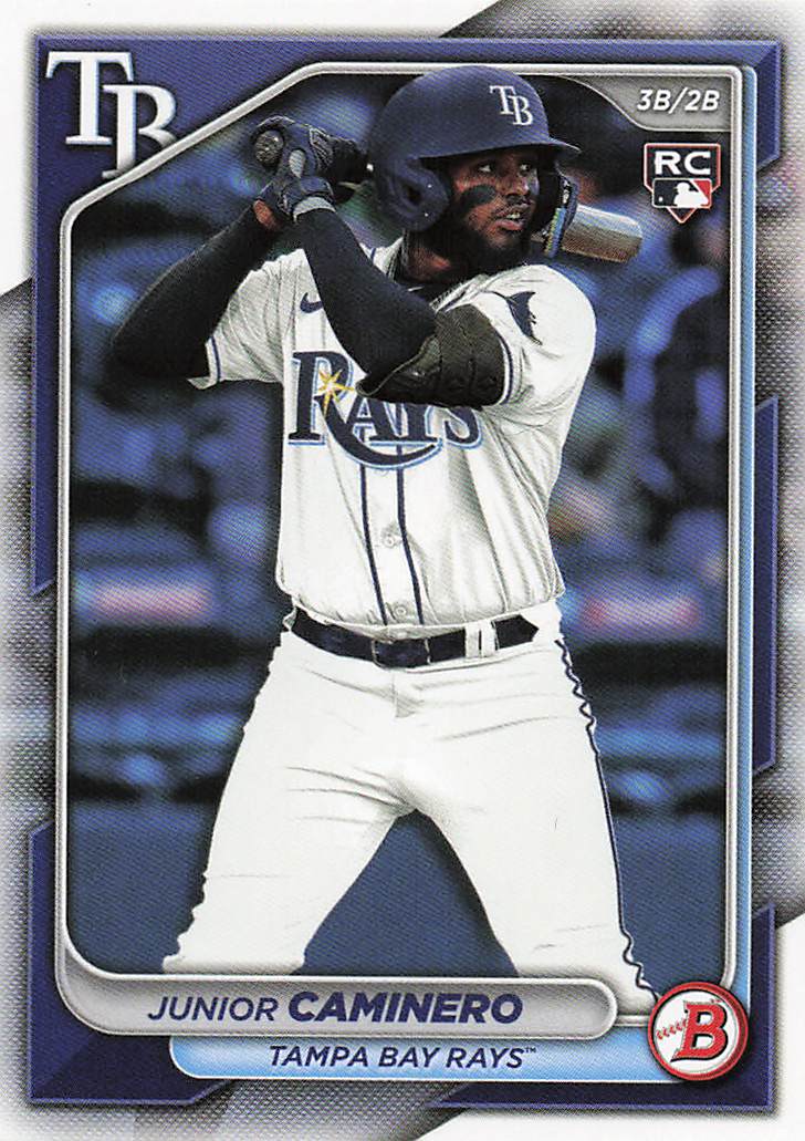 2024 Bowman Baseball Junior Caminero #20 Rookie