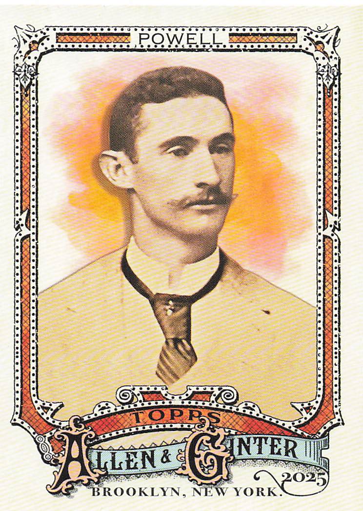 2025 Topps Allen & Ginter Baseball Abner Powell #251