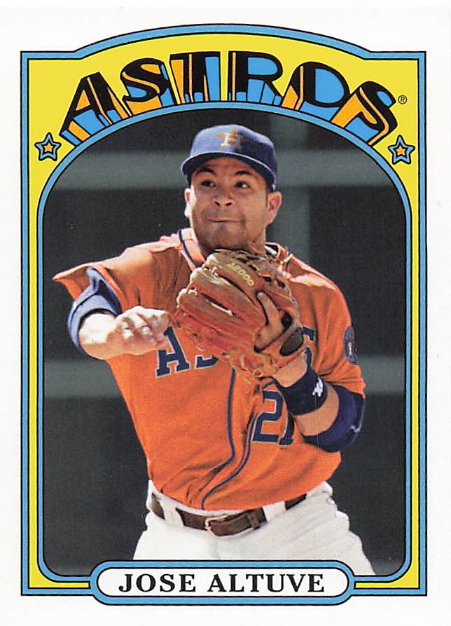 2013 Topps Baseball 1972 Topps Minis Jose Altuve #TM-76