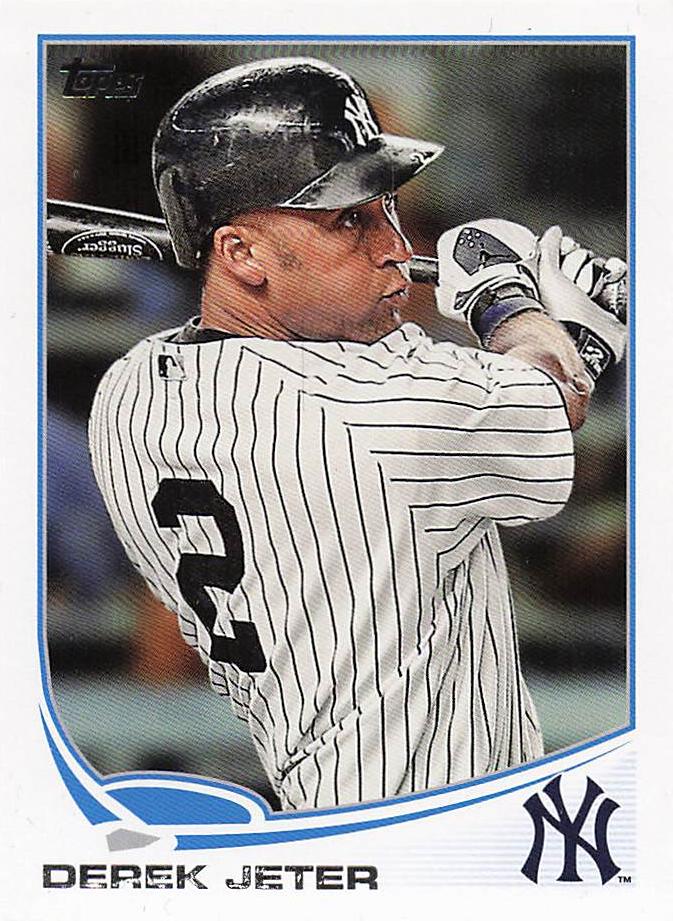 2013 Topps Mini Baseball Derek Jeter #2