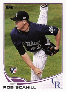 2013 Topps Mini Baseball Rob Scahill #185
