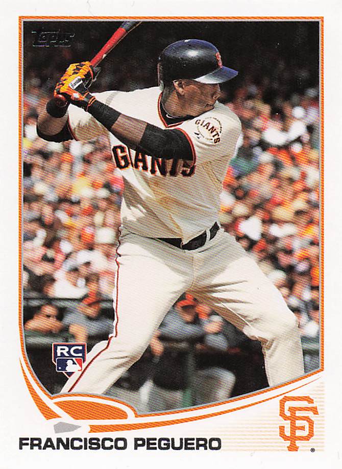 2013 Topps Mini Baseball Francisco Peguero #564 Rookie