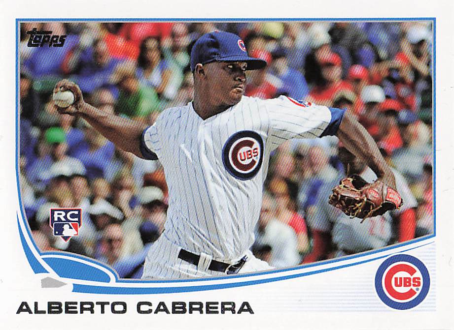 2013 Topps Mini Baseball Alberto Cabrera #534 Rookie