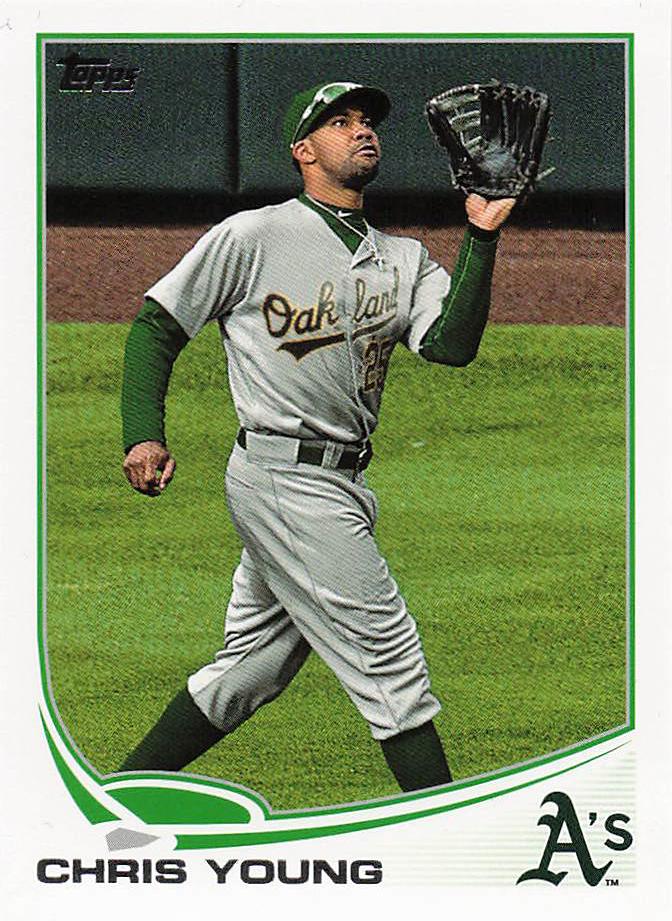 2013 Topps Mini Baseball Chris Young #368