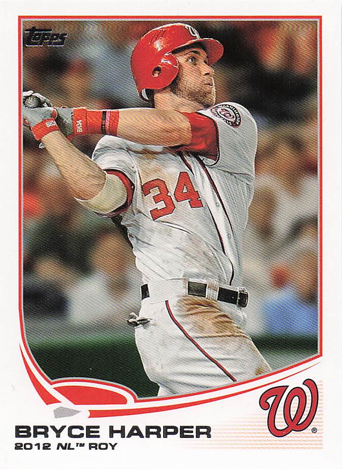 2013 Topps Mini Baseball Bryce Harper #369